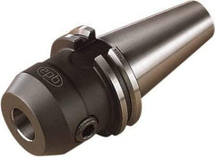 Seco - DIN69871-40 Taper Shank 10mm Hole End Mill Holder/Adapter - 1-3/8" Nose Diam, 1.968" Projection, Through-Spindle & DIN Flange Coolant - Exact Industrial Supply