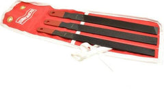 Simonds File - 3 Piece American Pattern File Set - 8", 10" Long, Bastard Coarseness, Paddle Handle, Set Includes Mill - All Tool & Supply