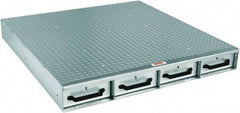 Jobox - 48" Wide x 6" High x 50" Deep Utility Chest - Fits Van Floor or Truck Bed - All Tool & Supply