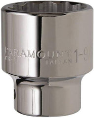 Paramount - 1-9/16", 3/4" Drive, Standard Hand Socket - 12 Points, 2-5/8" OAL - All Tool & Supply