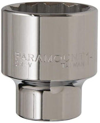 Paramount - 1-11/16", 3/4" Drive, Standard Hand Socket - 12 Points, 2-3/4" OAL - All Tool & Supply