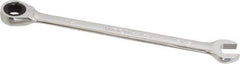 Paramount - 5/16" 12 Point Ratcheting Combination Wrench - 5-43/64" OAL, Chrome Vanadium Steel, Polished Finish - All Tool & Supply