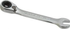 Paramount - 6mm 12 Point Combination Wrench - 15° Head Angle, 3-9/64" OAL, Chrome Vanadium Steel, Polished Finish - All Tool & Supply