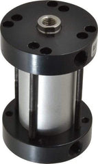 Parker - 2" Stroke x 1-1/8" Bore Double Acting Air Cylinder - 1/8 Port, 5/16-24 Rod Thread, -10 to 200°F - All Tool & Supply