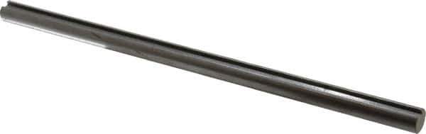 Made in USA - 15mm Diam, 1' Long, 1045 Steel Keyed Round Linear Shafting - 5mm Key - All Tool & Supply