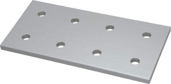 80/20 Inc. - 3" Wide, 6" High, Open Shelving 8 Hole Joining Strip - Aluminum, Use with Series 15 & Bolt Kit 3320 or 3325 - All Tool & Supply