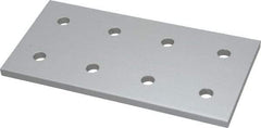 80/20 Inc. - 3" Wide, 6" High, Open Shelving 8 Hole Joining Strip - Aluminum, Use with Series 15 & Bolt Kit 3320 or 3325 - All Tool & Supply