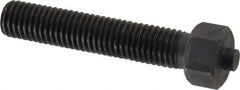 Gibraltar - 5/8-11 Thread, 7/8" Size, 3-27/32" Long, Black Oxide Coated, Steel, Lead Alloy Clamp Rest & Support - 2-15/16" Thread Length, 11/32" Pin Diam x 3/16" Pin Height, 1/2" Nut Height - All Tool & Supply