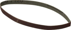 Tru-Maxx - 3/8" Wide x 13" OAL, 120 Grit, Aluminum Oxide Abrasive Belt - Aluminum Oxide, Fine, Coated - All Tool & Supply