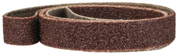 Tru-Maxx - 3/8" Wide x 24" OAL, 80 Grit, Aluminum Oxide Abrasive Belt - Aluminum Oxide, Medium, Coated - All Tool & Supply