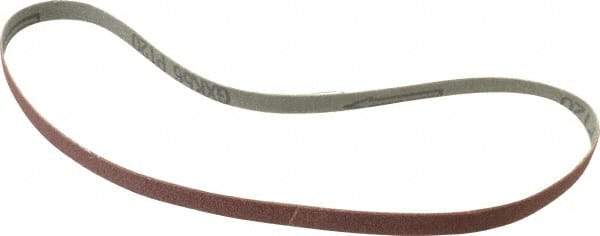 Tru-Maxx - 3/8" Wide x 24" OAL, 120 Grit, Aluminum Oxide Abrasive Belt - Aluminum Oxide, Fine, Coated - All Tool & Supply