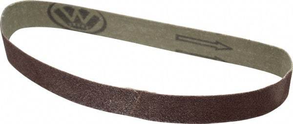 Tru-Maxx - 1" Wide x 18" OAL, 80 Grit, Aluminum Oxide Abrasive Belt - Aluminum Oxide, Medium, Coated - All Tool & Supply