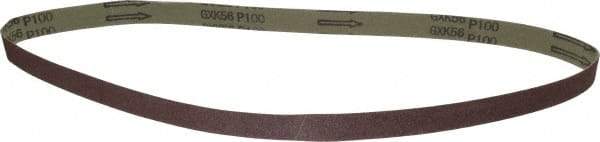 Tru-Maxx - 1" Wide x 42" OAL, 100 Grit, Aluminum Oxide Abrasive Belt - Aluminum Oxide, Fine, Coated - All Tool & Supply