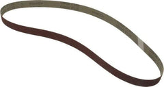 Tru-Maxx - 1" Wide x 42" OAL, 120 Grit, Aluminum Oxide Abrasive Belt - Aluminum Oxide, Fine, Coated - All Tool & Supply