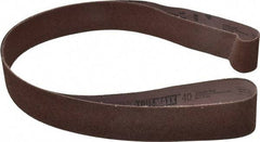 Tru-Maxx - 2" Wide x 72" OAL, 40 Grit, Aluminum Oxide Abrasive Belt - Aluminum Oxide, Coarse, Coated - All Tool & Supply