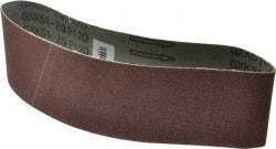 Tru-Maxx - 3" Wide x 21" OAL, 120 Grit, Aluminum Oxide Abrasive Belt - Aluminum Oxide, Fine, Coated - All Tool & Supply