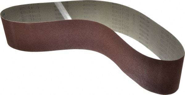 Tru-Maxx - 4" Wide x 48" OAL, 120 Grit, Aluminum Oxide Abrasive Belt - Aluminum Oxide, Fine, Coated - All Tool & Supply