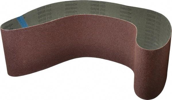 Tru-Maxx - 6" Wide x 54" OAL, 60 Grit, Aluminum Oxide Abrasive Belt - Aluminum Oxide, Medium, Coated - All Tool & Supply