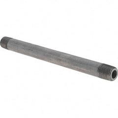 Made in USA - Schedule 80, 1/8" Diam x 4-1/2" Long Black Pipe Nipple - Threaded - All Tool & Supply