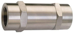 Ham-Let - 3/8" Stainless Steel Check Valve - Inline, FNPT x FNPT, 3,000 WOG - All Tool & Supply