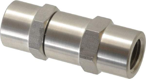 Ham-Let - 1/4" Stainless Steel Check Valve - Inline, FNPT x FNPT, 3,000 WOG - All Tool & Supply