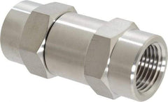 Ham-Let - 3/8" Stainless Steel Check Valve - Inline, FNPT x FNPT, 3,000 WOG - All Tool & Supply