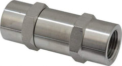 Ham-Let - 1/2" Stainless Steel Check Valve - Inline, FNPT x FNPT, 3,000 WOG - All Tool & Supply