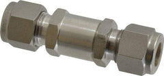 Ham-Let - 3/8" Stainless Steel Check Valve - Inline, Comp x Comp, 3,000 WOG - All Tool & Supply