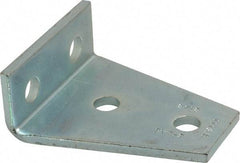 Cooper B-Line - Zinc Plated Carbon Steel 4 Hole Gusseted Strut Shelf Bracket - 1/2" Bolt, 4 Holes, Used with Cooper B Line Channel & Strut (All Sizes Except B62 & B72) - All Tool & Supply