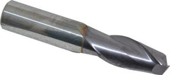 Niagara Cutter - 5/8" Diam 2 Flute Solid Carbide 1/8" Corner Radius End Mill - All Tool & Supply