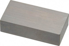 Mitutoyo - 0.7" Rectangular Steel Gage Block - Accuracy Grade 0, Includes Certificate of Inspection - All Tool & Supply