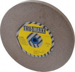 Tru-Maxx - 80 Grit Aluminum Oxide Bench & Pedestal Grinding Wheel - 12" Diam x 1-1/4" Hole x 1" Thick, 2705 Max RPM, P Hardness, Medium Grade , Vitrified Bond - All Tool & Supply