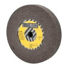 Tru-Maxx - 46 Grit Aluminum Oxide Bench & Pedestal Grinding Wheel - 12" Diam x 1-1/4" Hole x 2" Thick, 2705 Max RPM, P Hardness, Coarse Grade , Vitrified Bond - All Tool & Supply