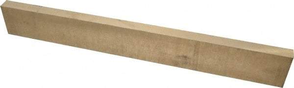 Value Collection - 1/2 Inch Thick x 1-1/2 Inch Wide x 1 Ft. Long, Bronze Rectangular Bar - Alloy Aluminum Bronze (CDA 954) - All Tool & Supply