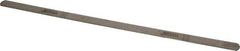 SPI - 0.018 Inch Thick x 1/2 Inch Wide x 12 Inch Leaf Length, Parallel Feeler Gage - High Carbon Steel - All Tool & Supply