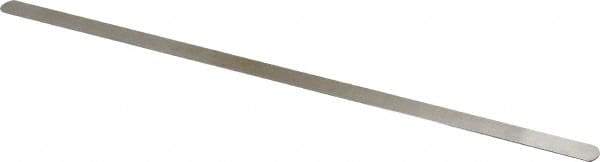 SPI - 0.025 Inch Thick x 1/2 Inch Wide x 12 Inch Leaf Length, Parallel Feeler Gage - High Carbon Steel - All Tool & Supply