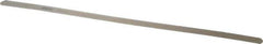 SPI - 0.15mm Thick x 1/2 Inch Wide x 12 Inch Leaf Length, Parallel Feeler Gage - High Carbon Steel - All Tool & Supply