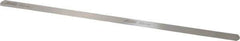 SPI - 0.2mm Thick x 1/2 Inch Wide x 12 Inch Leaf Length, Parallel Feeler Gage - High Carbon Steel - All Tool & Supply