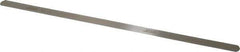 SPI - 0.25mm Thick x 1/2 Inch Wide x 12 Inch Leaf Length, Parallel Feeler Gage - High Carbon Steel - All Tool & Supply