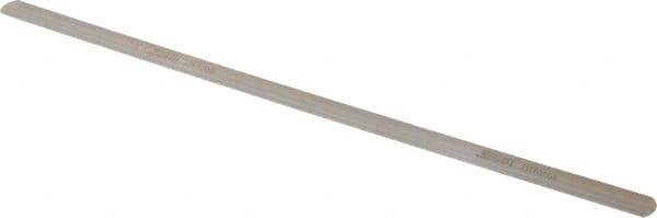 SPI - 0.3mm Thick x 1/2 Inch Wide x 12 Inch Leaf Length, Parallel Feeler Gage - High Carbon Steel - All Tool & Supply