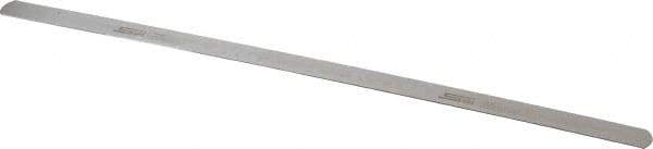 SPI - 0.55mm Thick x 1/2 Inch Wide x 12 Inch Leaf Length, Parallel Feeler Gage - High Carbon Steel - All Tool & Supply