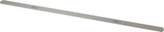 SPI - 0.7mm Thick x 1/2 Inch Wide x 12 Inch Leaf Length, Parallel Feeler Gage - High Carbon Steel - All Tool & Supply