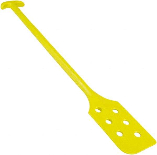 Remco - Yellow Polypropylene Mixing Paddle with Holes - 40" Overall Length - All Tool & Supply