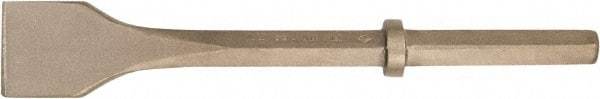 Ampco - 2-1/2" Head Width, 18" OAL, 3/4" Shank Diam, Chisel - Hex Drive, Hex Shank - All Tool & Supply