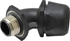 Murrplastik - 1/2" Trade, Nylon Compression Angled Liquidtight Conduit Connector - Noninsulated - All Tool & Supply