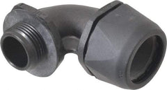 Murrplastik - 3/4" Trade, Nylon Compression Angled Liquidtight Conduit Connector - Noninsulated - All Tool & Supply