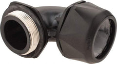 Murrplastik - 2" Trade, Nylon Compression Angled Liquidtight Conduit Connector - Noninsulated - All Tool & Supply