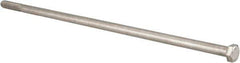 Value Collection - 3/8-16 UNC, 12" Length Under Head Hex Head Cap Screw - Partially Threaded, Grade 18-8 Stainless Steel, Uncoated, 9/16" Hex - All Tool & Supply