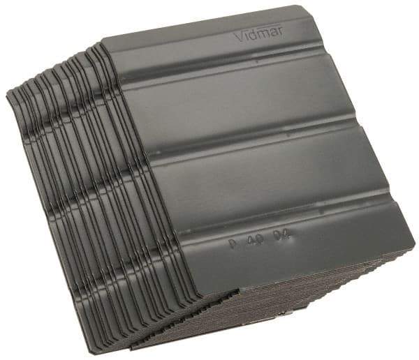 Vidmar - Tool Box Plastic Drawer Divider - 3" Wide x 23/32" Deep x 4-1/2" High, Gray, For Vidmar Cabinets - All Tool & Supply