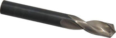 Guhring - 29/64" 130° Parabolic Flute High Speed Steel Screw Machine Drill Bit - Bright Finish, Right Hand Cut, 1-27/32" Flute Length, 3-3/4" OAL, Standard Point, Straight Shank - All Tool & Supply